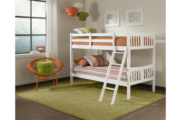 Zipporah twin over store twin bunk bed